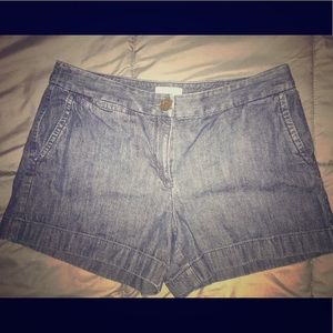 Ann Taylor Loft Jean Shorts